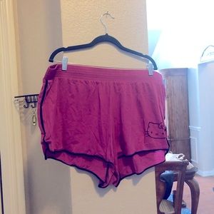Torrid Hello Kitty asleep Shorts